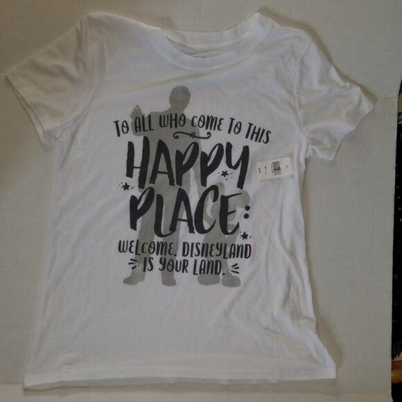 T SHIRT Walt Disney Disneyland Tee Short Sleeve Adult WOMAN'S WOMAN'S Medium - Picture 4 of 12